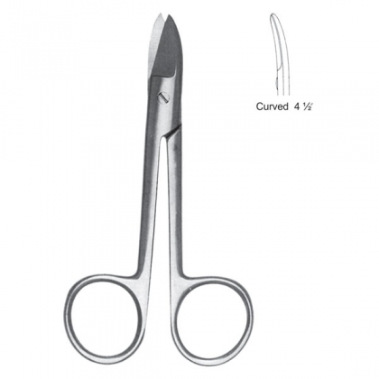 Crown Scissors 4.5